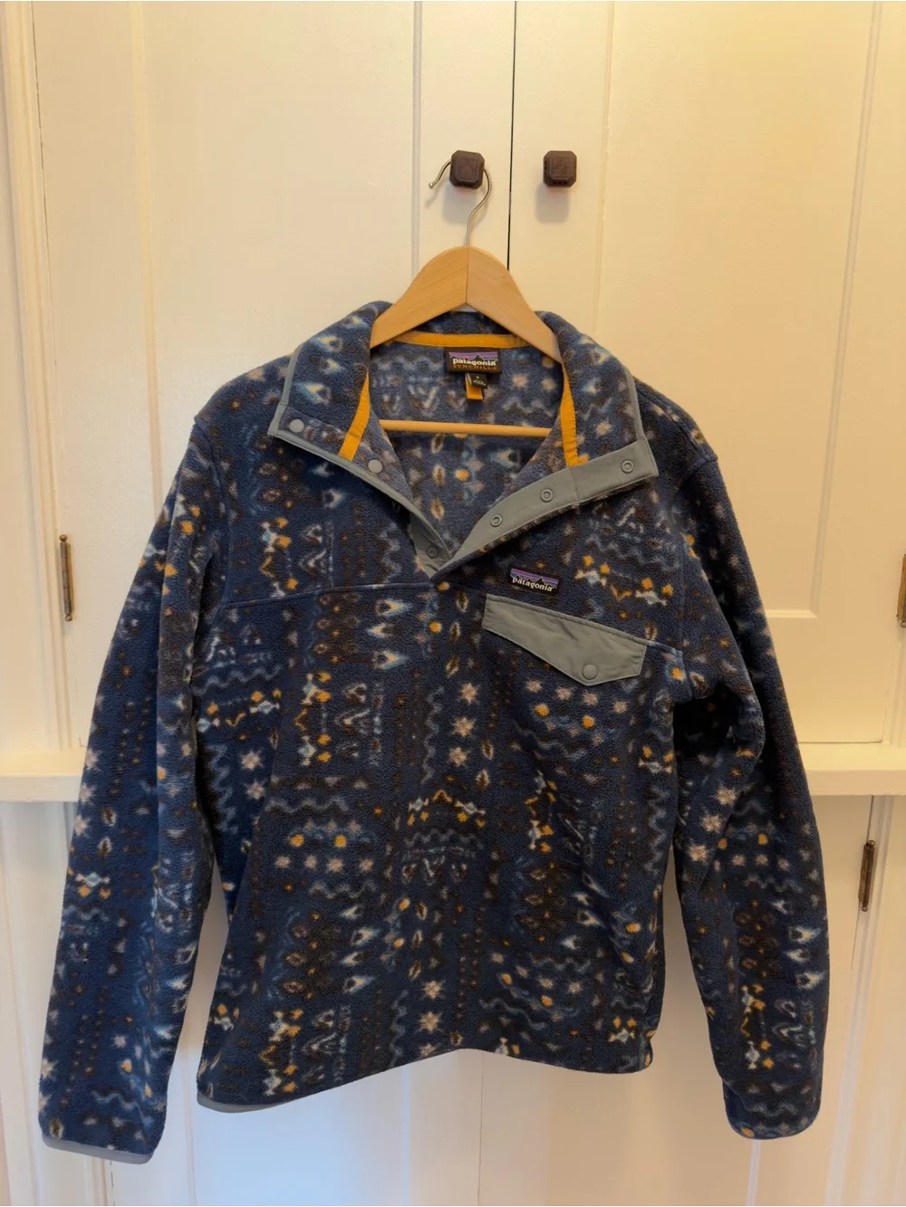 Patagonia Synchilla Wandering Woods / Tidepool Blue